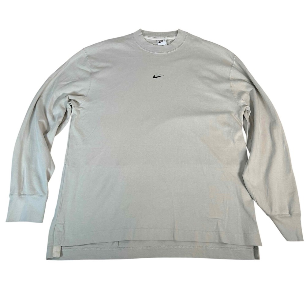 Nike Long Sleeve Shirt - Light Gray
